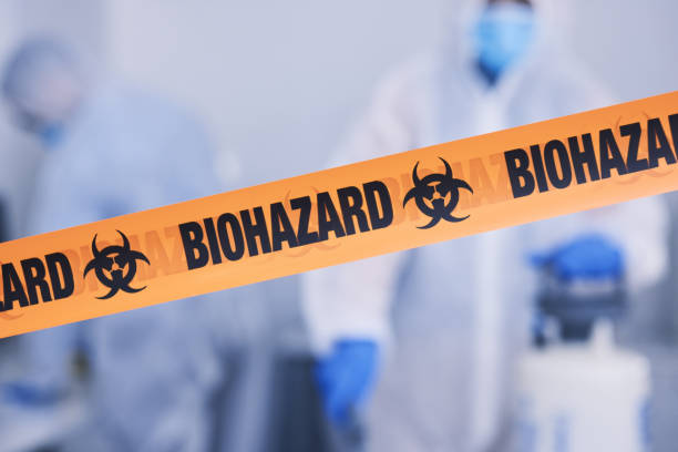 Professional Biohazard technician working in Southington, OH